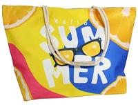 Zomer strandtas 15 x 34 x 59 cm - SUMMER - thumbnail