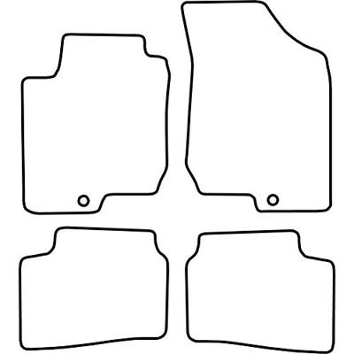 Automatten passend voor Kia Cee'd 2007-2012 TMKI519