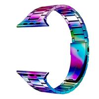 Stalen schakelband - Multicolor - Geschikt voor Apple watch 38mm / 40mm / 41mm / 42mm - thumbnail