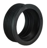 Riko rubber Manchet 50x40 mm Zwart Aqua Splash - thumbnail