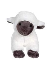 Zacht pluche lammetje - GIPSY TOYS - 20 cm - Beige/grijs - thumbnail