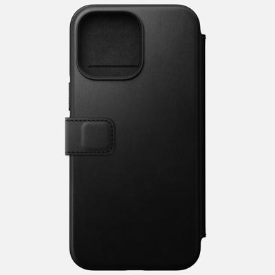 Nomad Modern lederen folio iPhone 14 Pro Max - Black
