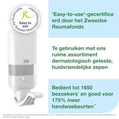 TORK S4 564100 Zeepdispenser Wit