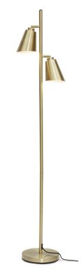 its about RoMi Vloerlamp 'Bremen' 2-lamps, kleur Goud its about RoMi Vloerlamp 'Bremen' 2-lamps, kleur Goud