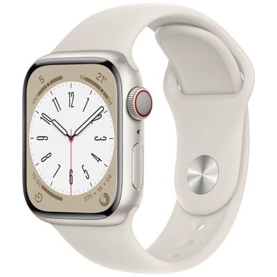Apple Watch S8 Alu 41mm Polarstar (Sportband Polarstar) LTE iOS