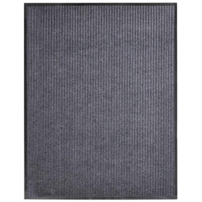 Deurmat 117x220 cm PVC grijs