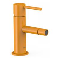 Bidetmengkraan Tres Study Exclusive Hendel Uitloop Recht 8 cm Rond Amber Geel - thumbnail