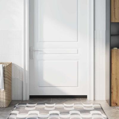 VidaXL Schroefbare deurborstelafsluitingen 12 pcs wit 100 cm