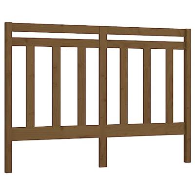 Hoofdbord 166x4x100 cm massief grenenhout honingbruin