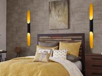 Wandlamp BIDULE 1 lamp zwart - thumbnail