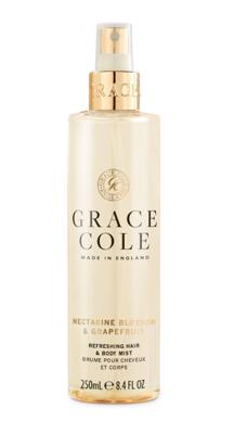 Grace Cole Nectarine blossom & grapefruit hair & body mist 250 Milliliter Grace Cole Nectarine blossom & grapefruit hair & body mist 250 Milliliter