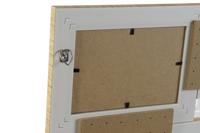 Fotolijsten Home ESPRIT Beige Natuurlijk Kristal polyestyreen Scandinavisch 67 X 2 X 44 cm - thumbnail