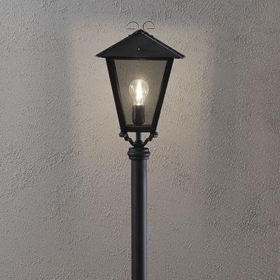 Tuinpaal buiten Benu 1-lichts 128cm matzwart E27 fitting 436-750