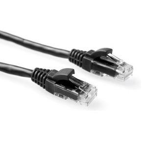 ACT IK8907 U/UTP CAT6 Patchkabel Zwart -7 meter