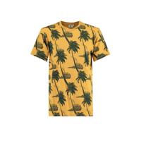 America Today T-shirt Elias Island met all over print honey - thumbnail