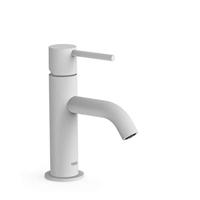 Wastafelmengkraan Tres Study Exclusive 19,5 cm 1-Knop Rond Mat Wit - thumbnail