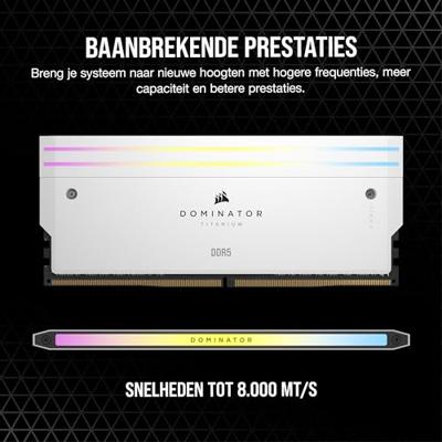 Corsair CMP64GX5M2B6000C30W Werkgeheugenmodule voor PC DDR5 64 GB 2 x 32 GB 6000 MHz 288-pins DIMM CL30 CMP64GX5M2B6000C30W Corsair CMP64GX5M2B6000C30W Werkgeheugenmodule voor PC DDR5 64 GB 2 x 32 GB 6000 MHz 288-pins DIMM CL30 CMP64GX5M2B6000C30W