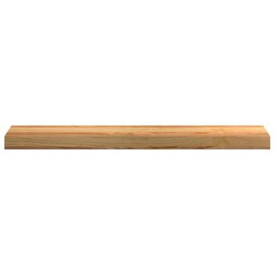 VidaXL Vensterbanken 2 st 80x15x2 cm massief eikenhout lichtbruin VidaXL Vensterbanken 2 st 80x15x2 cm massief eikenhout lichtbruin