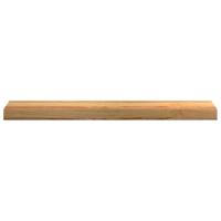 VidaXL Vensterbanken 2 st 80x15x2 cm massief eikenhout lichtbruin - thumbnail