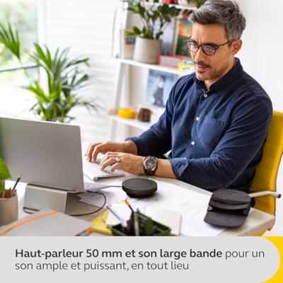 Jabra Speak2 55 UC Conferentietelefoon Bluetooth, USB-A, USB-C Donkergrijs - thumbnail