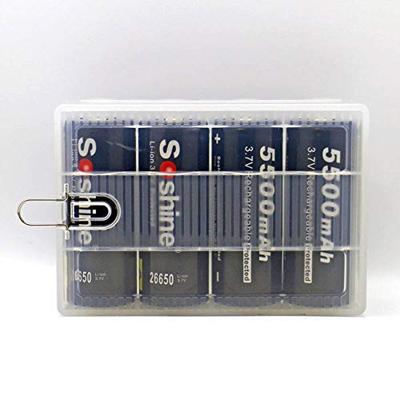 Soshine SBC-021 Batterijhouder Aantal cellen: 4 26650 (l x b x h) 112 x 77 x 31.8 mm Soshine SBC-021 Batterijhouder Aantal cellen: 4 26650 (l x b x h) 112 x 77 x 31.8 mm