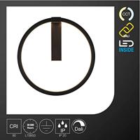 SLV Led wandlampOne Ø 40cm zwart - 1002915 - thumbnail