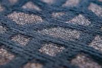 Louis de Poortere - Rond vloerkleed Trammel Structures 9247 Oppian Black - 240 rond - thumbnail