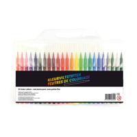 Kangaro K-750024 Viltstiften Dunne Punt Etui Met 24 Kleuren - thumbnail