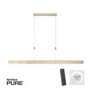 Neuhaus PURE Hanglamp e-Slide L 120-200 cm mat goud - thumbnail