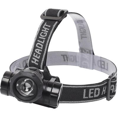 LED Hoofdlamp Waterdicht Zwart - 50m Bereik. Kantelbaar. 1.8W | Vervangt 10W