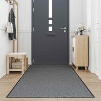 Deurmat 115x300 cm antracietkleurig - thumbnail