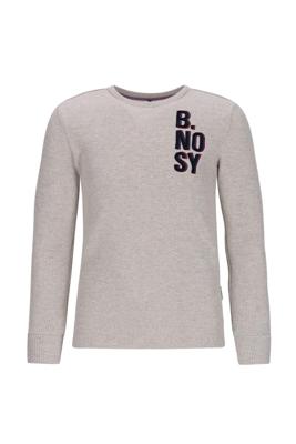 B.Nosy winter t-shirt jongens - beige - Thomas - wafelstructuur/longsleeve