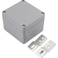 TRU COMPONENTS 92022c00233 Universele behuizing 115 x 65 x 55 Gegoten aluminium Lichtgrijs 1 stuk(s) - thumbnail