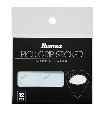 Ibanez PGS12 grip stickers voor plectrum transparant - 12 stuks