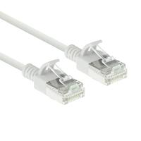 ACT DC7100 LSZH U/FTP CAT6A Datacenter Slimline Patchkabel Snagless | RJ45 Connectoren | Oranje | 50 cm - thumbnail