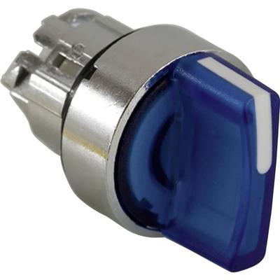 Schneider Electric ZB4BK1363 ZB4BK1363 (Ø) 22 mm Chroom, Blauw 1 stuk(s)