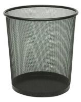 Papierbak vepa bins rond 19 liter zwart - thumbnail
