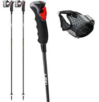 Leki Carbon 12 3D Skistok Black-Dark-Anthracite-Neonyellow 1250 - thumbnail