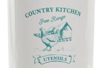 Pot voor Keukengerei DKD Home Decor Dolomite 12,5 x 12,5 x 17,5 cm - thumbnail