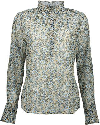 Geisha gebloemde top groen Geisha gebloemde top groen