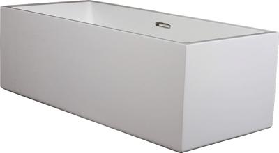 Vrijstaand Ligbad Elena 179X80X48 cm Wit Wavedesign