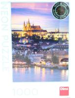 DinoToys Dino puzzel van kasteel praag uit tsjechie 1000 stukjes - thumbnail