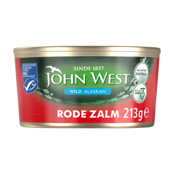 John West Wilde Rode Zalm 213g bij Jumbo