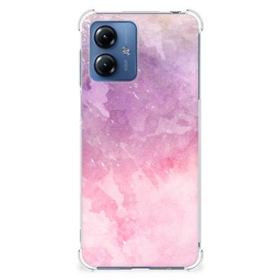 Back Cover Motorola Moto G14 Pink Purple Paint Back Cover Motorola Moto G14 Pink Purple Paint