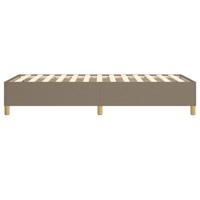 Boxspringframe stof taupe 90x200 cm - thumbnail