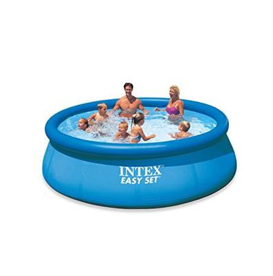 Intex easy set zwembad 366 x 76 cm -met 12-volt filterpomp - thumbnail