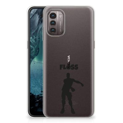 Nokia G21 | G11 Telefoonhoesje met Naam Floss Nokia G21 | G11 Telefoonhoesje met Naam Floss