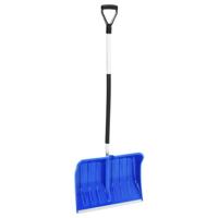 VidaXL Sneeuwschep 145 cm aluminium blauw - thumbnail
