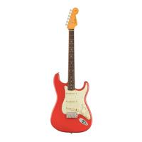 Fender American Vintage II 1961 Stratocaster RW Fiesta Red elektrische gitaar met koffer - thumbnail