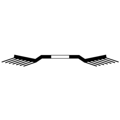 Berner 50898 Slijpschijf fiber (lamellenschijf) 115 ZK80